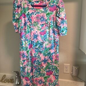 Lilly Pulitzer Floral Print Dress